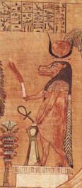 Taweret from the Papyrus of Ani, Welcoming Ani into the Underworld
