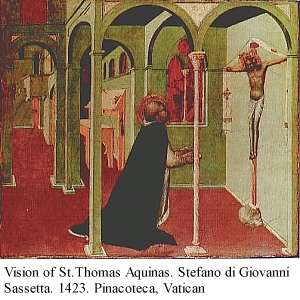 Vision of St. Thomas Aquinas