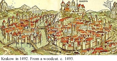 Krakow in 1492