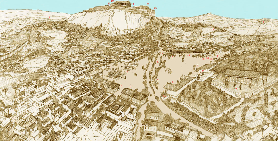 Reconstruction of Athens