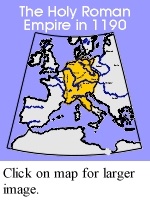 Holy Roman Empire in 1190
