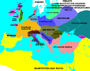 Frankish Empire, 768