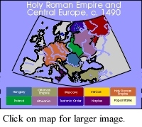 Map of HRE 1490