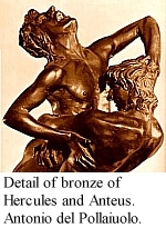 Bronze of Hercules and Anteus