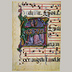 Cosimo Tura: Assumption of the Virgin in an Initial A: Cutting from an Antiphonary