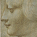 Follower of Leonardo da Vinci: Head of a Woman in Profile to Lower Left