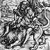 Albrecht Dürer: Samson Rending the Lion